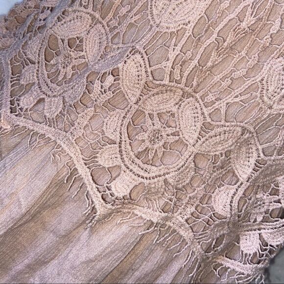 AMERICAN EAGLE OUTFITTERS CROCHET ROMPER - Picture 4 of 7